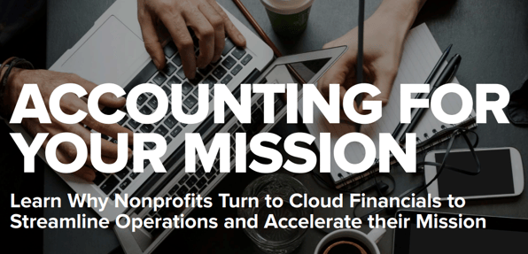 Accounting for your mission