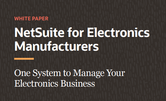Netsuite Electronic Manufacturers