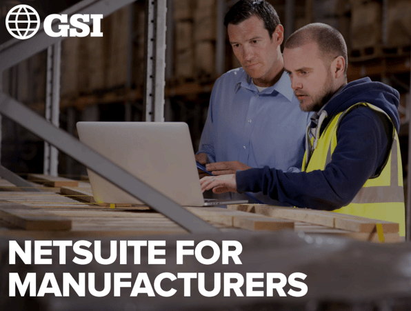 Netsuite for Manufacturers