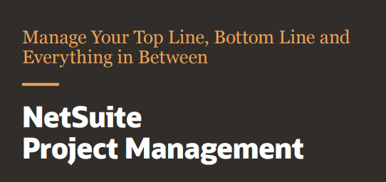 Netsuite for project management
