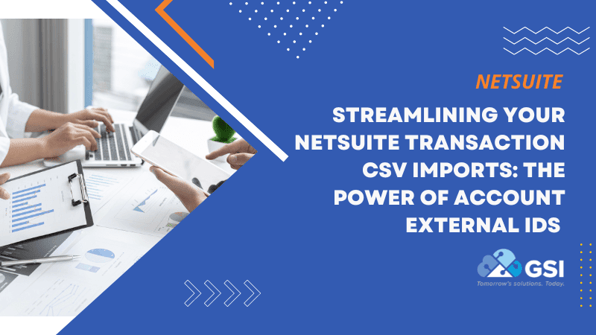 NetSuite Transaction CSV Import